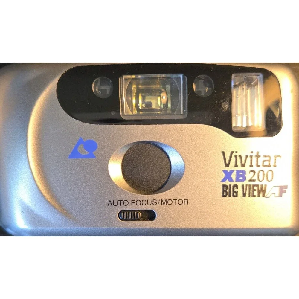 Vivitar XB200 Big View Point and Shoot Film Camera - Untested / Parts or Repair